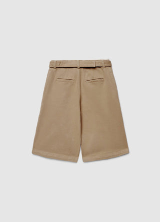 Shorts bermuda con cintura