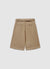 Shorts bermuda con cintura
