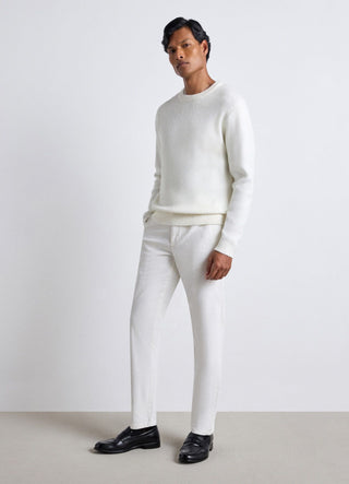 Corduroy chino trousers