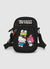 Borsetta a tracolla con stampa Hello Kitty