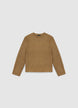 Crew neck sweater with studs - XS