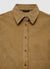 Camicia a costine con colletto classico