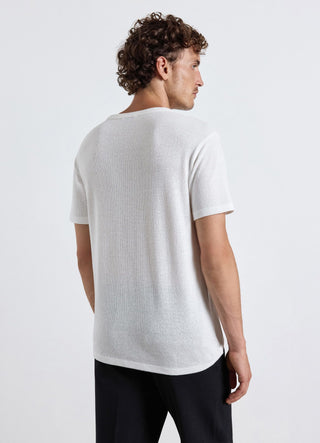 Plain crew neck T-shirt