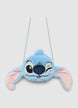 Umhängetasche Stitch® mit Plüsch-Effekt - M