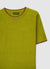 T-shirt in maglia con profili a contrasto