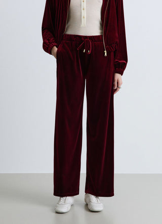 Pantaloni palazzo con coulisse