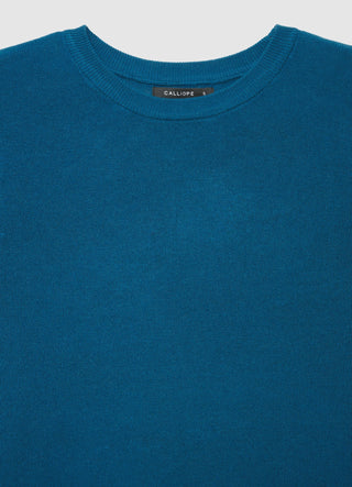 Maglia girocollo a tinta unita