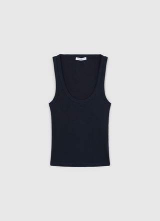 Wide neckline top