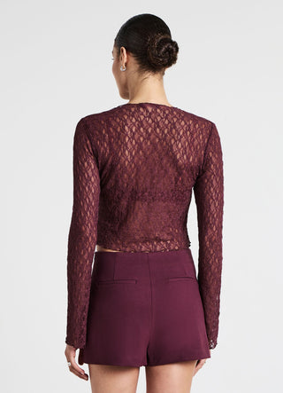 Lace T-shirt