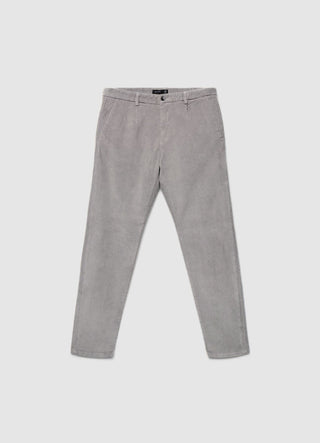 Pantaloni chino in velluto a coste