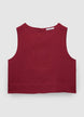 Cropped top with buttons on the back - S