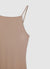 Geripptes langes Kleid