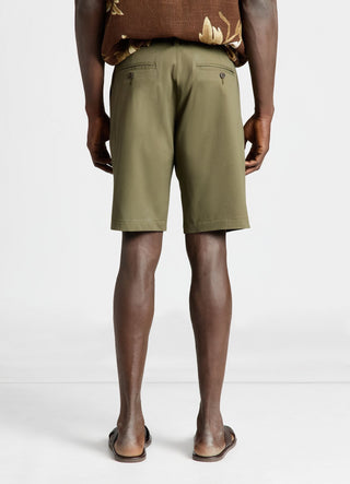Plain-colour chino shorts