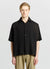 Camicia boxy tinta unita