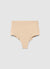 Slip gainant taille haute avec dentelle
