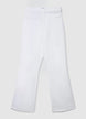 Pantalon flare cropped uni - XXL