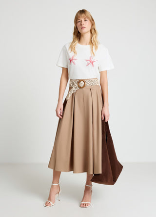T-shirt with sea print