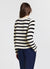 Cardigan a righe
