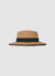 Cappello a tesa larga con fascia