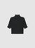 Maglia con collo cratere e maniche a 3/4