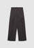 Pantalon droit sartorial à rayures avec pinces