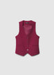 Vest with V-neck and buttons - XS