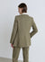 Double-breasted six-button blazer jacket
