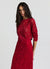 Blusa in pizzo floccato