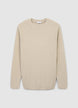 Chenille crew neck jumper - S