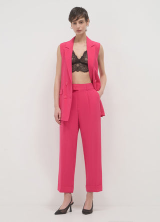 Classic trousers with turn-ups