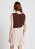 Plain-colour linen Bermuda shorts
