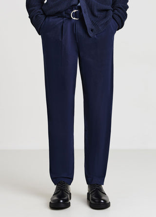 Chino trousers with belt