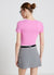 Plain-coloured T-shirt