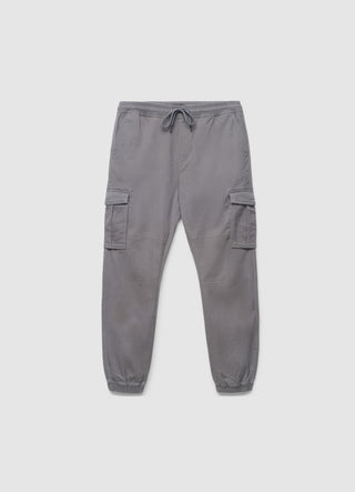 Pantaloni jogger cargo con coulisse