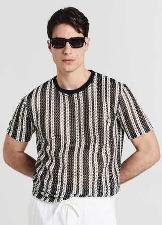 T-shirt croquet righe