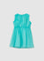 Vestito tulle applicazione rosa