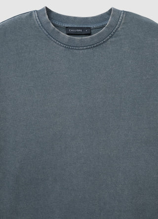 Felpa girocollo oversize