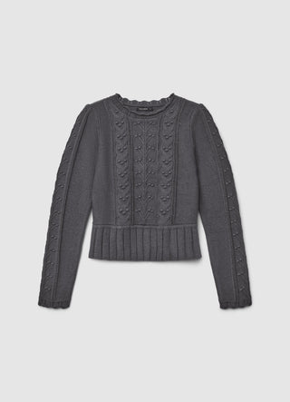 Maglia con lavorazione