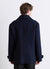 Cappotto doppiopetto con rever ampio