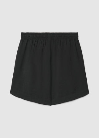 Shorts with drawstring and elasticated waistband