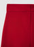 Einfarbige, verkürzte Palazzo-Hose
