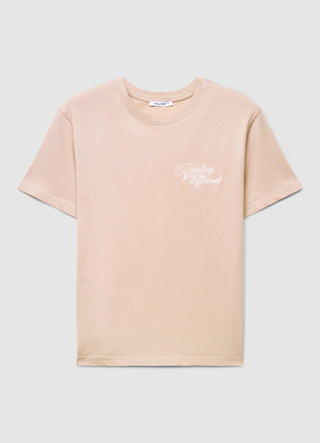T-shirt avec inscription imprimée