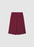 Long bermuda shorts with pleats