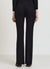 Leggings zampa a costine