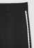 Leggings lunghi a zampa con inserto in pizzo