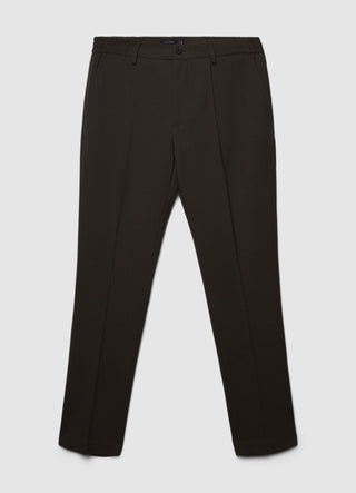 Pantaloni chino elastico in vita