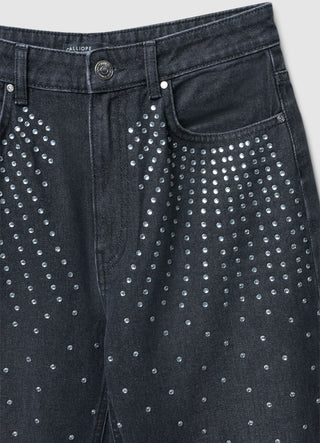 Jeans con strass