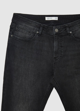 Jeans skinny a tinta unita