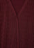 Πλεκτή ζακέτα με πλέξη κοτσίδα