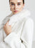 Faux fur collar coat